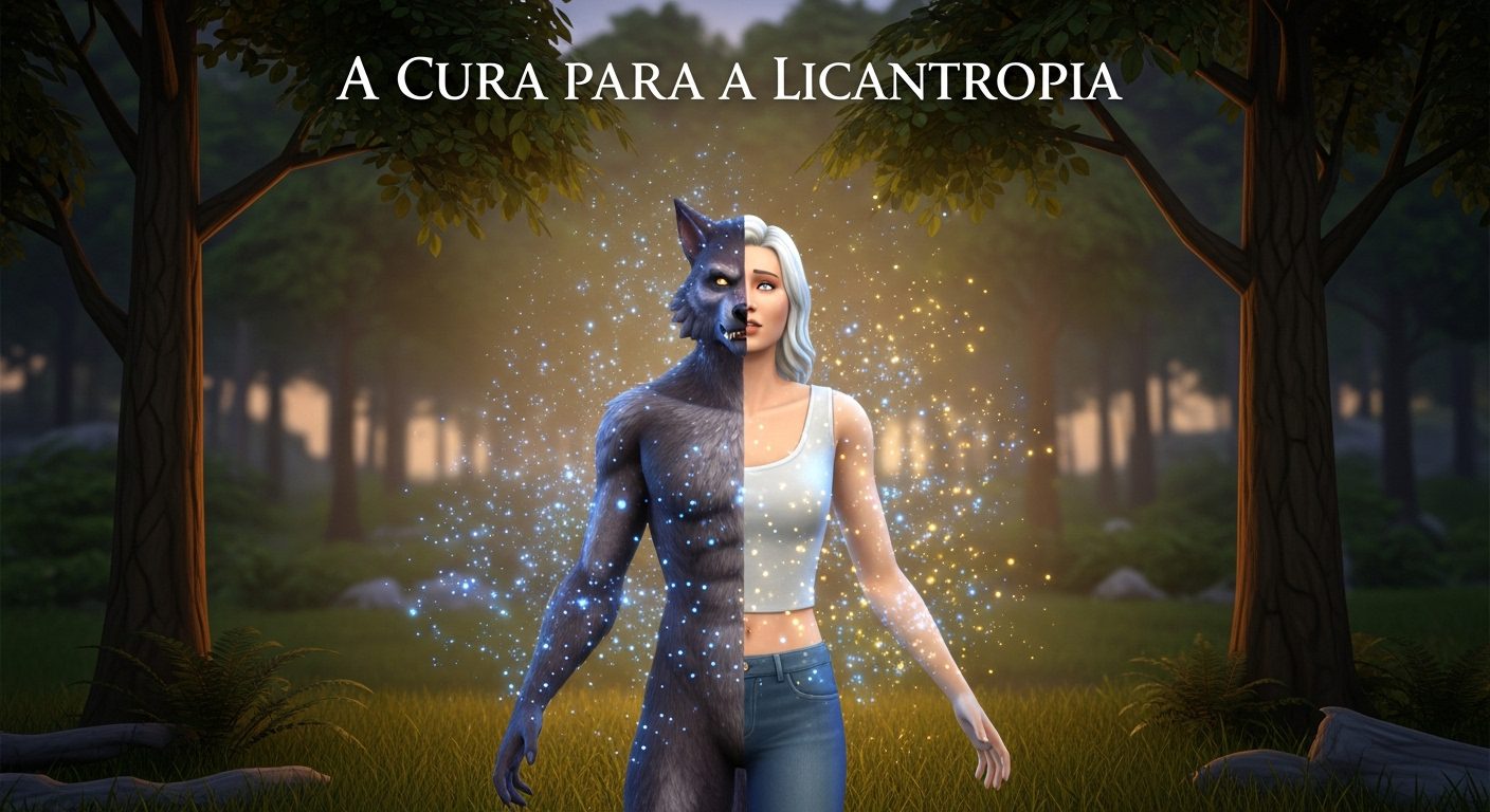 A CURA DA LICANTROPIA! COMO DEIXAR DE SER LOBISIM/LOBISOMEM - The Sims 4