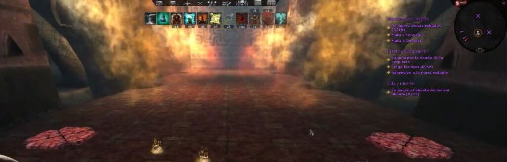 corredor infernal castillo negro age of conan