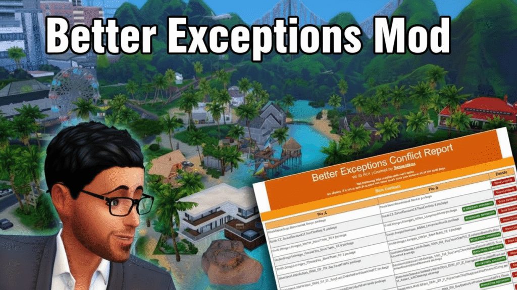 Os melhores mods do The Sims 4 - Better Exceptions Mod