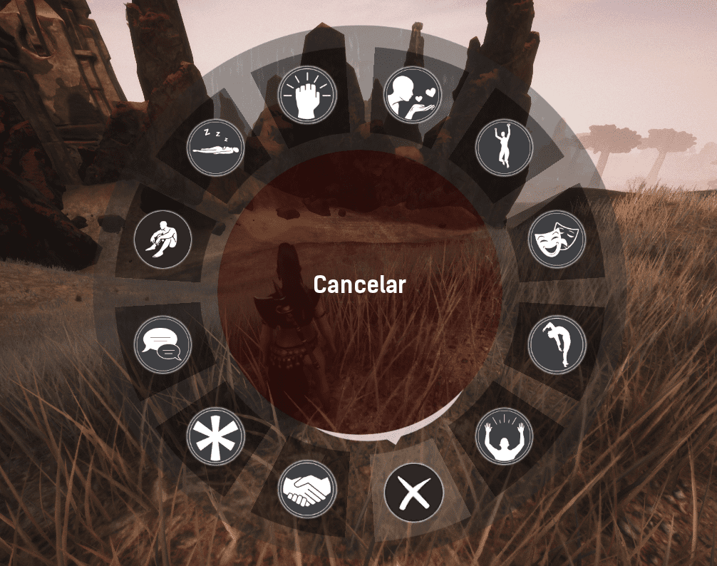 Como cancelar emotes/expressões em Conan Exiles