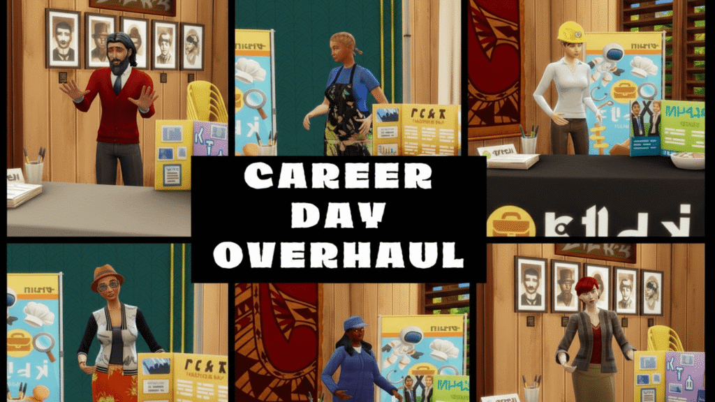 Os melhores mods do The Sims 4 - Career Day Overhaul