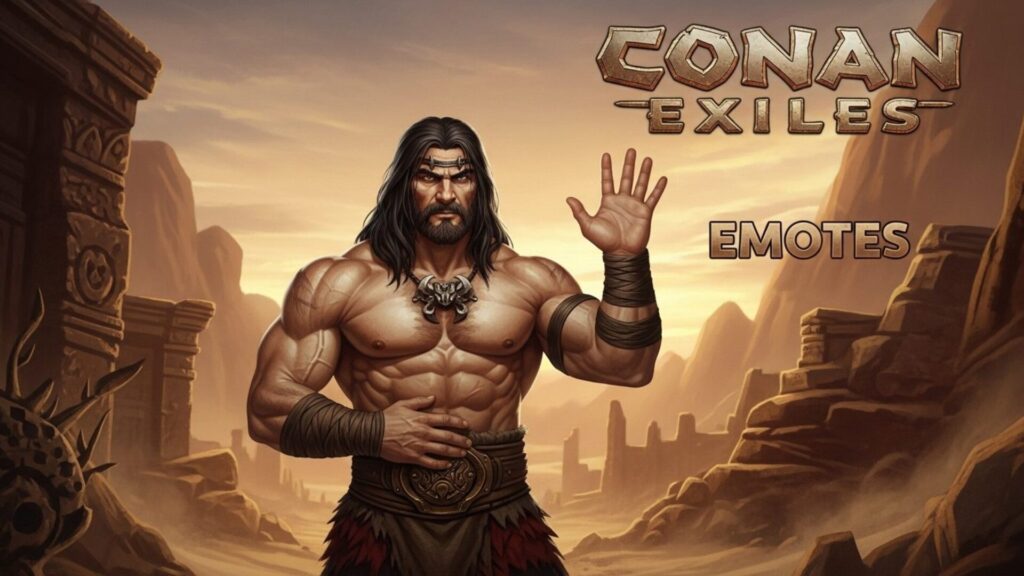 Emotes em Conan Exiles: Como Encontrar, Usar e Desbloquear Todos