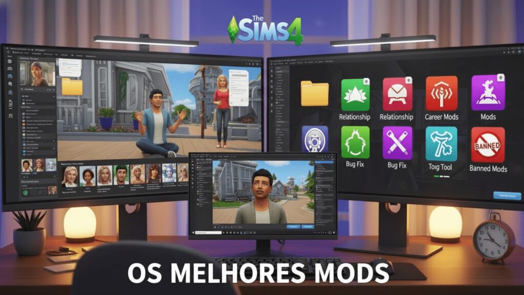Os Melhores Mods do The Sims 4 : Mods Realistas, Relacionamentos, Profissões, Correções e Instalação
