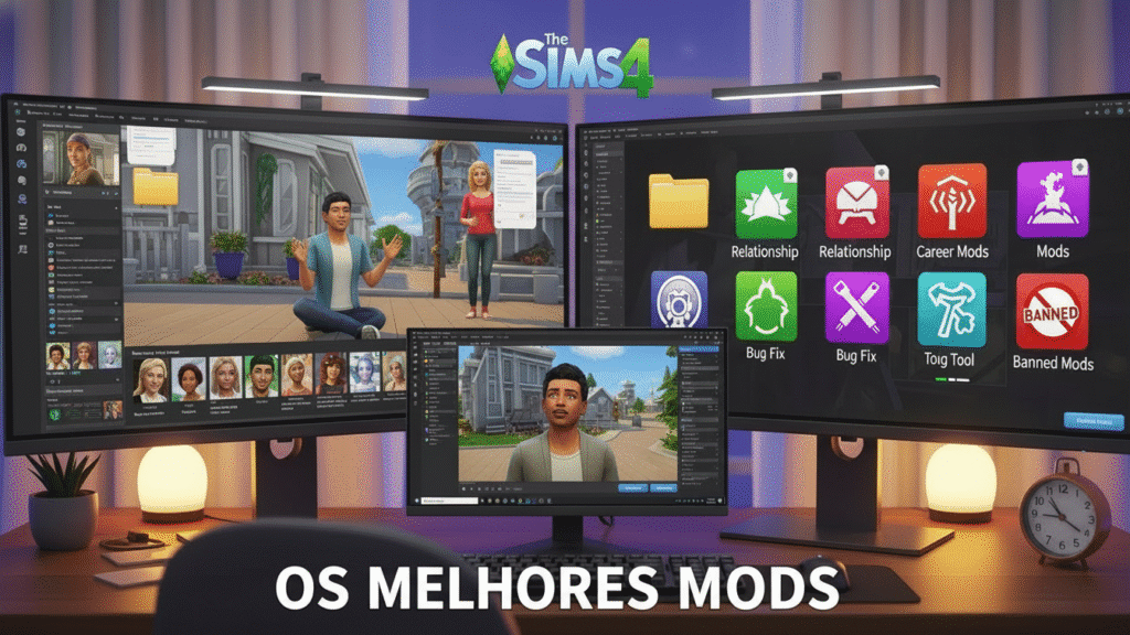 Os Melhores Mods do The Sims 4 : Mods Realistas, Relacionamentos, Profissões, Correções e Instalação