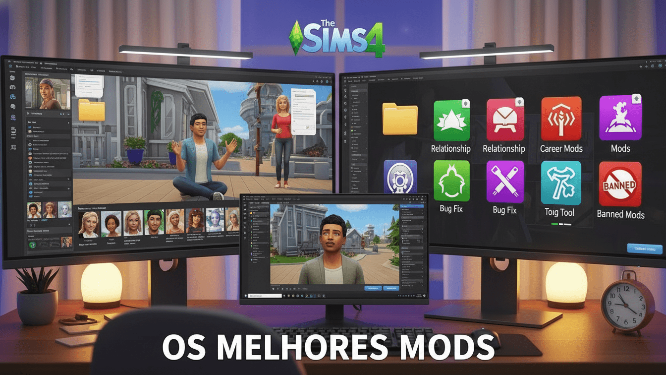 Os Melhores Mods do The Sims 4 : Mods Realistas, Relacionamentos, Profissões, Correções e Instalação