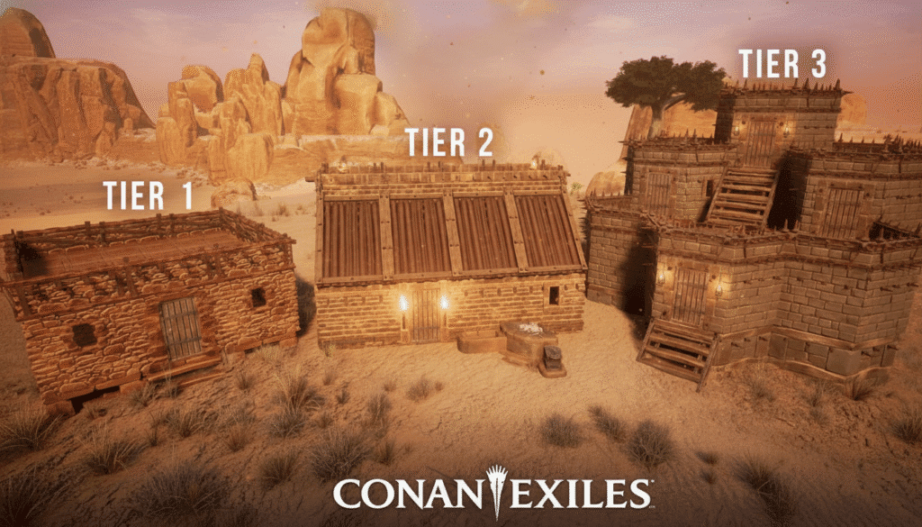 Sistema de Construção e Fabricação em Conan Exiles: Guia Completo