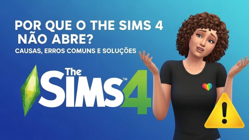 Por que meu The Sims 4 não abre? Causas, Erros Comuns e Soluções Definitivas