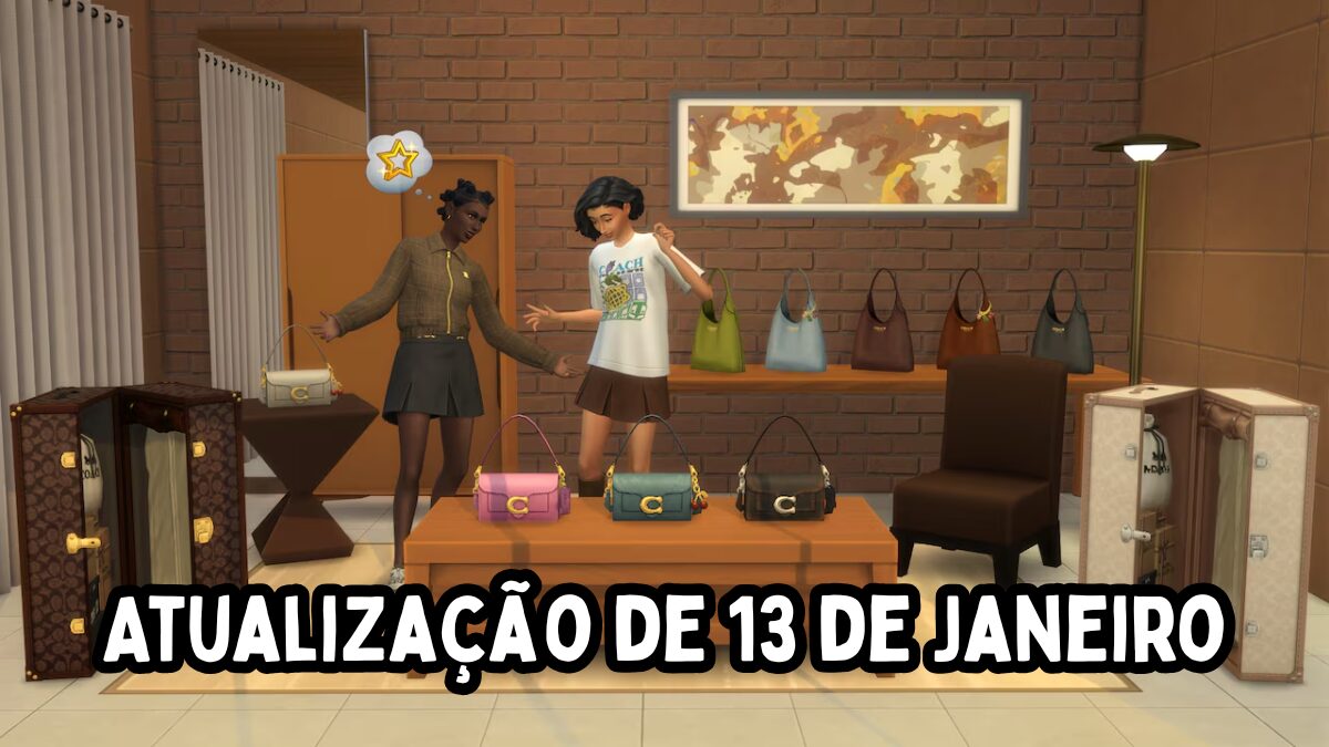 Atualização de 13 de Janeiro de 2026 – The Sims 4 (Resumo)