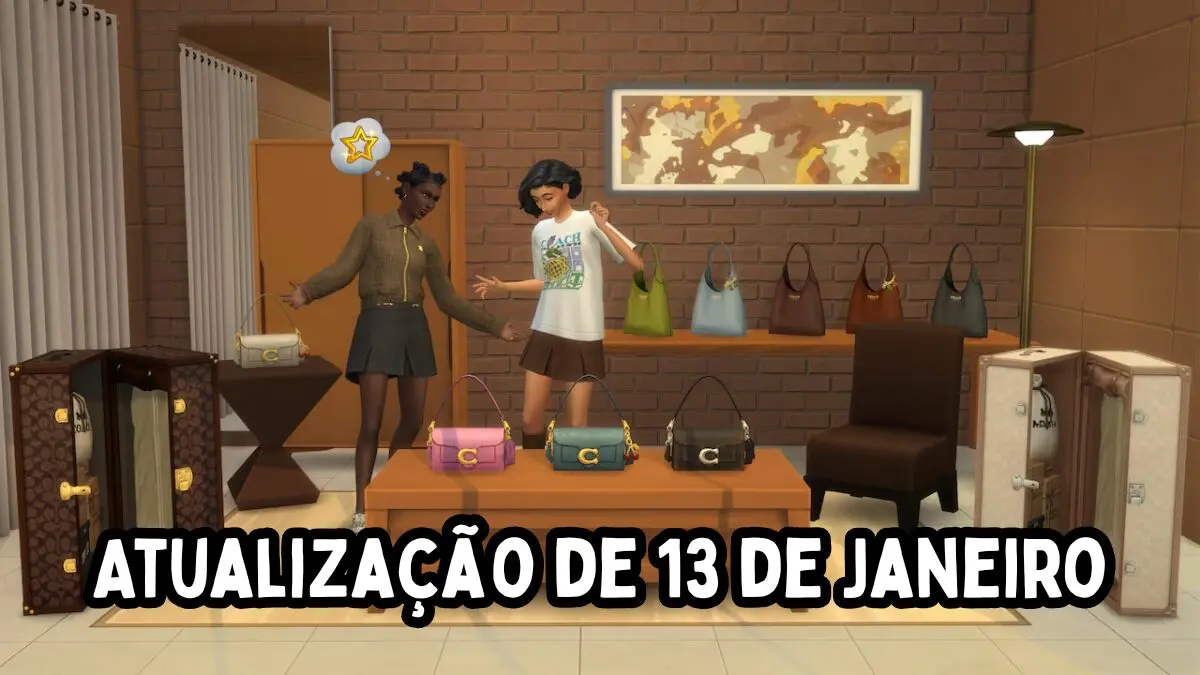 Atualização de 13 de Janeiro de 2026 – The Sims 4 (Resumo)