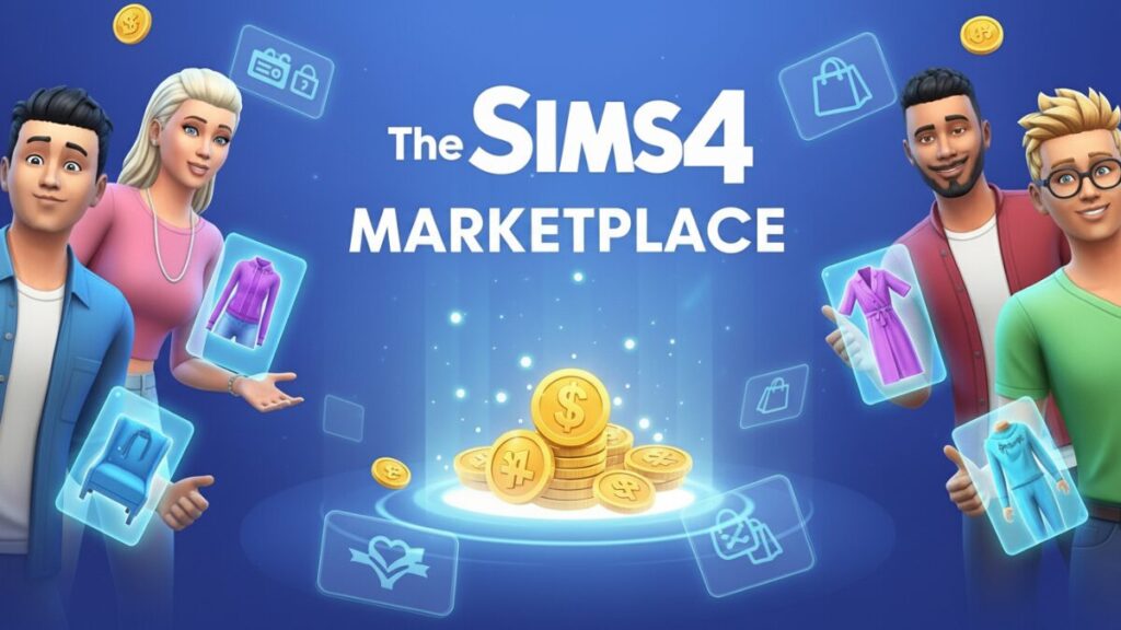 The Sims 4 Marktetplace loja