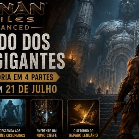 Conan Exiles: Legado dos Reis-Gigantes chega em 21 de julho