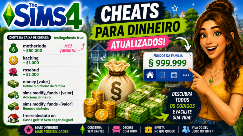 Cheats para dinheiro